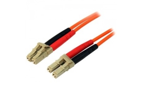 50FIBLCLC2 2m Multimode 50125 Duplex Fiber Patch Cable LC  LC