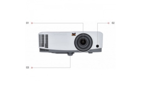 PA503X PA503X DLP XGA 1024x768 resolution 3 600 lumens with a 22M 1 contrast ratio at DynamicEco mode Connectivities includes HDMI 2xVGA VGA out Audio in out and Composite Video Mini USB